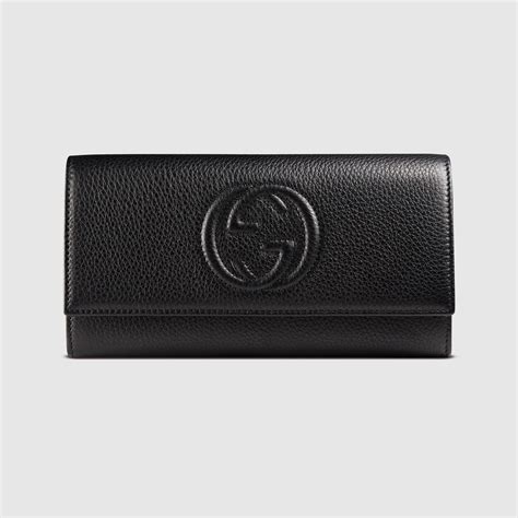 gucci continental leather wallet|Gucci continental wallets for women.